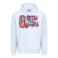 White little miss 4th grade Premium Hoodie - Zillion Design Studio