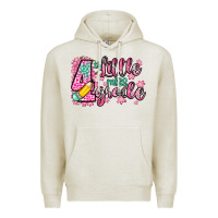 Oatmeal Heather little miss 4th grade Premium Hoodie - Zillion Design Studio