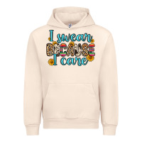 Sandshell i swear because i care Urban Hoodie - Zillion Design Studio