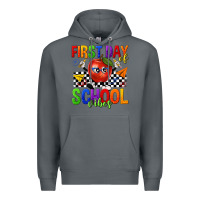 Rock first day of school vibes Premium Hoodie - texasbilliewilder