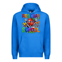 True Royal first day of school vibes Premium Hoodie - texasbilliewilder
