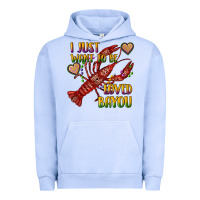 Pigment Grape Ice mardi gras i just want to be loved bayou crawfish Urban Hoodie - RanaPortraitStore