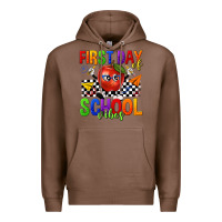 Chestnut first day of school vibes Premium Hoodie - texasbilliewilder
