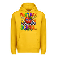 Lemon first day of school vibes Premium Hoodie - texasbilliewilder
