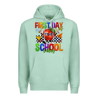 First Day Of School Vibes Premium Hoodie | Teevron
