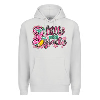 Dove Grey little miss 3rd grade Premium Hoodie - Zillion Design Studio