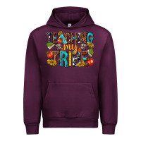 Mauve Wine teaching my Urban Hoodie - texasbilliewilder
