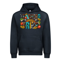 Navy teaching my Urban Hoodie - texasbilliewilder
