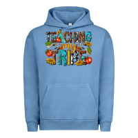 Pigment Pebble Blue teaching my Urban Hoodie - texasbilliewilder
