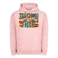 Pigment Salmon teaching my Urban Hoodie - texasbilliewilder