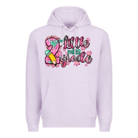 Lilac little miss 2nd grade Premium Hoodie - Zillion Design Studio