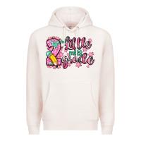Pale Pink little miss 2nd grade Premium Hoodie - Zillion Design Studio