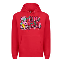 Red little miss 2nd grade Premium Hoodie - Zillion Design Studio