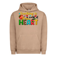 Pigment Burro teaching is a work of heart tbw Urban Hoodie - texasbilliewilder