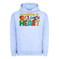 Pigment Grape Ice teaching is a work of heart tbw Urban Hoodie - texasbilliewilder