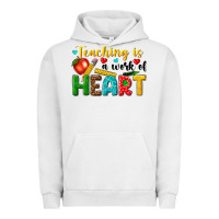 Pigment Lunar Rock teaching is a work of heart tbw Urban Hoodie - texasbilliewilder