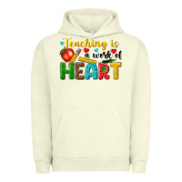 Pigment Pistachio teaching is a work of heart tbw Urban Hoodie - texasbilliewilder