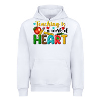 White teaching is a work of heart tbw Urban Hoodie - texasbilliewilder