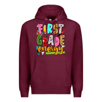 Burgundy first grade energy Premium Hoodie - texasbilliewilder