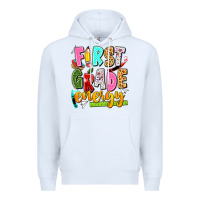 White first grade energy Premium Hoodie - texasbilliewilder