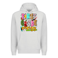 Dove Grey first grade energy Premium Hoodie - texasbilliewilder