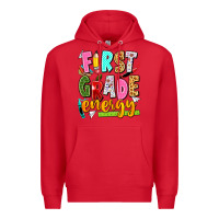 Red first grade energy Premium Hoodie - texasbilliewilder