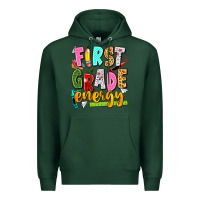 Sports Green first grade energy Premium Hoodie - texasbilliewilder