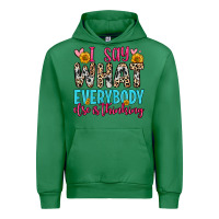 Emerald i say what everybody else is thinking Urban Hoodie - Zillion Design Studio