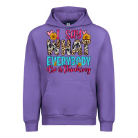 Tulip i say what everybody else is thinking Urban Hoodie - Zillion Design Studio