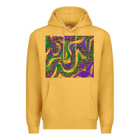 Mustard mardi gras tumbler Premium Hoodie - RanaPortraitStore