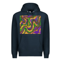 Navy mardi gras tumbler Premium Hoodie - RanaPortraitStore