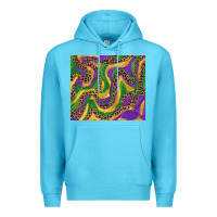 Ocean Blue mardi gras tumbler Premium Hoodie - RanaPortraitStore