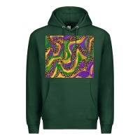 Sports Green mardi gras tumbler Premium Hoodie - RanaPortraitStore
