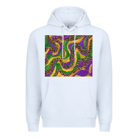 White mardi gras tumbler Premium Hoodie - RanaPortraitStore