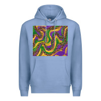 Colony Blue mardi gras tumbler Premium Hoodie - RanaPortraitStore