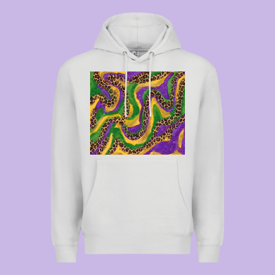 Mardi Gras Tumbler Premium Hoodie Designed By Ranaportraitstore