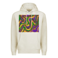 Oatmeal Heather mardi gras tumbler Premium Hoodie - RanaPortraitStore
