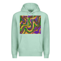 Seafoam mardi gras tumbler Premium Hoodie - RanaPortraitStore