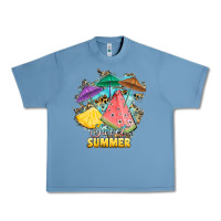 Sweet Summer Watermelon Pineapple Fruits Urban Heavy Tee | Teevron