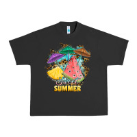Pigment Black sweet summer watermelon pineapple fruits Urban Heavy Tee - RanaPortraitStore