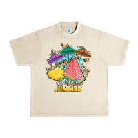 Sandshell sweet summer watermelon pineapple fruits Urban Heavy Tee - RanaPortraitStore