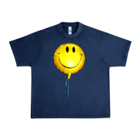 Navy Balloon smile Urban Heavy Tee - Artiststas