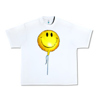 White Balloon smile Urban Heavy Tee - Artiststas