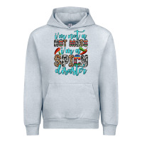 Heather Grey i m not a hot mess i m a spicy disaster Urban Hoodie - Zillion Design Studio