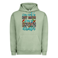 Pigment Oil Green i m not a hot mess i m a spicy disaster Urban Hoodie - Zillion Design Studio