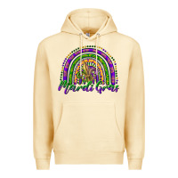 Pina Colada mardi gras rainbow and fleur de lis Premium Hoodie - RanaPortraitStore