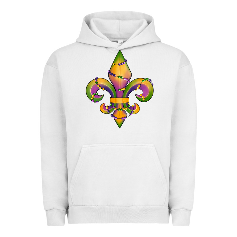 Mardi Gras Fleur De Lis Urban Hoodie by RanaPortraitStore | Teevron