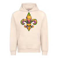 Sandshell mardi gras fleur de lis Urban Hoodie - RanaPortraitStore