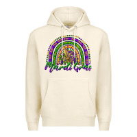 Tofu mardi gras rainbow and fleur de lis Premium Hoodie - RanaPortraitStore