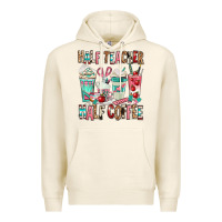 Tofu half teacher half coffee Premium Hoodie - texasbilliewilder
